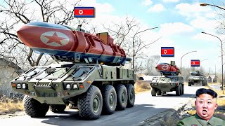 13 MINUTES AGO North Korean Convoy of 2000 Missiles Heading to Russia Destroyed by Ukraine [upl. by Brett]