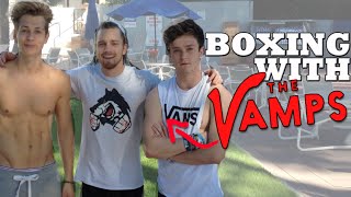 Teaching The Vamps Boxing amp Self Defense Techniques [upl. by Dambro]