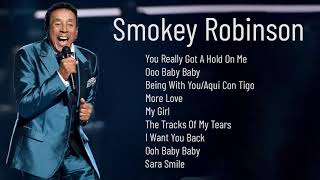 Smokey Robinson Greatest Hits Playlist Very Best Of Smokey Robinson Collection [upl. by Hewe]