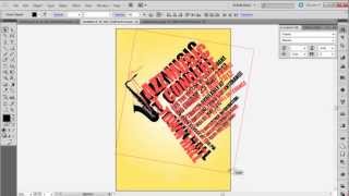 How to Design a Typographic Poster in Adobe illustrator CS5 [upl. by Nnaillij]