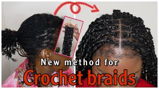 NOUVELLE MÉTHODE FACILE POUR CROCHET BRAIDS PASSION TWIST [upl. by Salsbury]