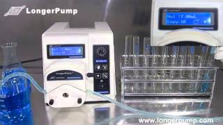 BT100 1F Peristaltic Pump Dispensing Demo [upl. by Anilyx]