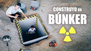 CONSTRUYO un BÚNKER APOCALÍPTICO a MANO [upl. by Yentrac]