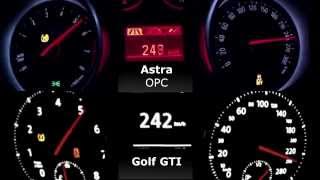 Astra OPC vs Golf GTI [upl. by Arielle702]