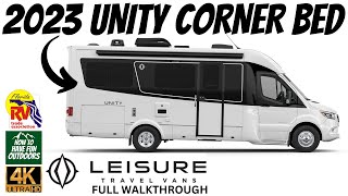 New 2023 Unity Corner Bed Class C RV Walkthrough  Leisure Travel Vans [upl. by Latin518]