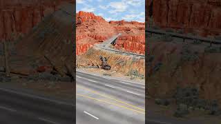 Realistic Highway Car Crashes 85  BeamNGdrive [upl. by Lamahj482]