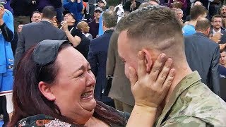 Most HEARTWARMING Military Homecoming Surprises [upl. by Enoek616]