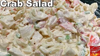 Best Imitation Crab Salad Recipe [upl. by Eneri594]