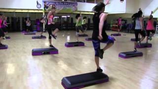 Cathe Friedrichs High Intensity Cardio Step  6 262014 [upl. by Ru]