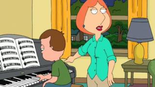 Family Guy  Lois and Brian speaking along to a tune on the piano mirrors [upl. by Yekcir]