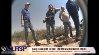 NASA Wallops has released the onboard video of the Black Brant IX suborbital sounding rocket [upl. by Ynnep298]