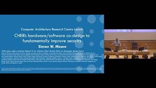 Hardwaresoftware codesign to fundamentally improve security [upl. by Ennelram]