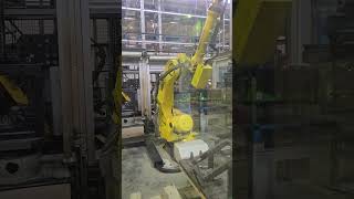 FASTEMSHELLER Flexible Production Cell with FANUC robots [upl. by Berstine]