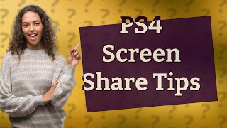 How to join screen share PS4 [upl. by Ylrehs]