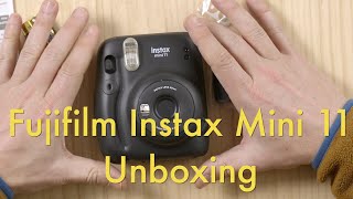 Fujifilm Instax Mini 11  Unboxing [upl. by Torrlow]