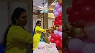 🔥4Million ViewsMinivlog100என்னுடைய கை வண்ணத்தில் மீண்டும் ஒரு பலூன் டெக்கரேஷன்balloon decoration [upl. by Meit]