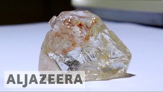 Sierra Leone 709carat diamond fails to attract buyers [upl. by Yrrej]