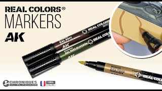 ⭐️BANC DESSAI⭐️  REAL COLOR MARKERS de AK Interactive [upl. by Qahsi]