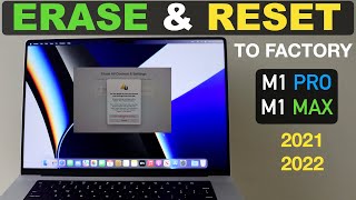 How To Reset Apple MacBook M1 Pro amp M1 Max [upl. by Werby]