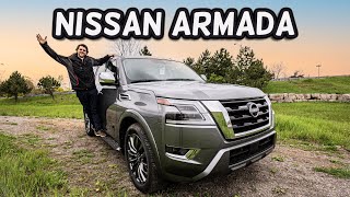 2023 Nissan Armada Platinum Review Unleashing Power Luxury and Adventure [upl. by Jeritah]