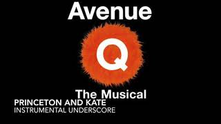 Princeton and Kate  Avenue Q  Instrumental Underscore [upl. by Melvina]