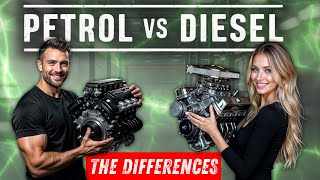 PETROL vs DIESEL Engines  Every Differences Explained in 8 Minutes [upl. by Antonius]