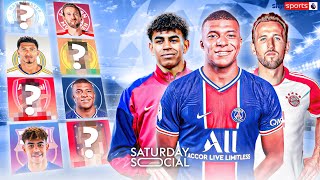 Picking EVERY Champions League clubs BEST player 🏆🔥  Saturday Social [upl. by Siloam]