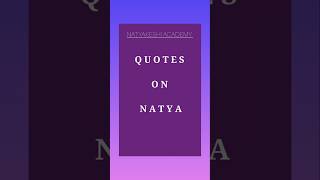 quotes on natya natyakeshi dance natyashastra bharat bharatanatyam sangeet sanskrit shlok [upl. by Nidya]