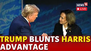 Trump Vs Harris Debate Highlights LIVE  US Presidential Debate 2024 LIVE  US News LIVE  N18G [upl. by Bonny919]