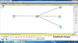 How to create DHCP Server on Cisco 1841 Router in Packet Tracer [upl. by Notreve]