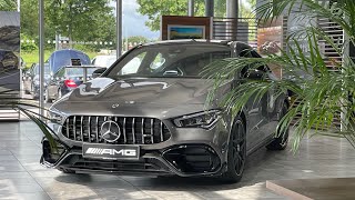 MercedesAMG CLA 45 S 4Matic Plus Coupe walk around [upl. by Hastings]