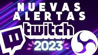 Configura las Alertas de Twitch  Tutorial para Principiantes  OBS [upl. by Mehs]