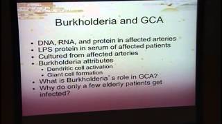 Identification of Burkholderia in Blood and Tissue of Patients with Giant Cell Arteritis [upl. by Abla97]