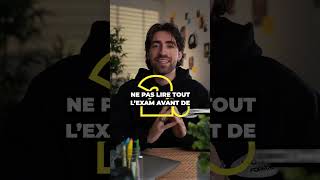 4 erreurs en exam qui coûtent trop de points ❌📝 [upl. by Enieledam]