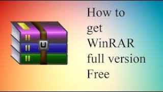 HOW TO GET WINRARWINZIP FULL VERSION FOR FREE [upl. by Andee]