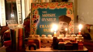 Moishe Oysher Chanukah Party Ani Maamin I Believe [upl. by Anayrb]