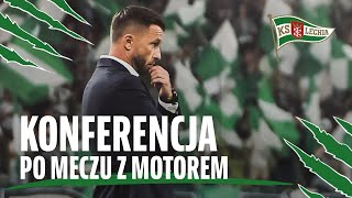 KONFERENCJA  Trenerzy po meczu Lechia Gdańsk  Motor Lublin 02 [upl. by Gefell]