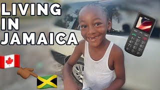 I bought my son a “Banga” phone  lets go to the river 🇯🇲 VLOG [upl. by Moreen]