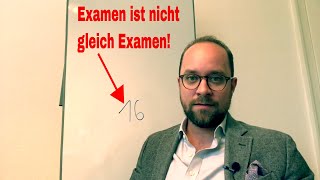 Der Beweis Examen ist nicht gleich Examen  Jurastudium [upl. by Ainnek]