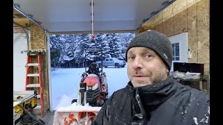 Update on the Kubota BX2816 Snowblower Caster Modification [upl. by Shayna]