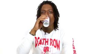 Rico Recklezz Taste Tests Kevin Gates quotIDGTquot Energy Drink and Gives Honest Review [upl. by Athalia]