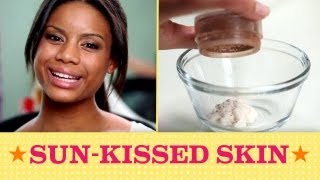 Homemade Bronzer DIY Tips on How to Make a SelfTanner  Seventeens Get Cute With Chloe [upl. by Viridissa]