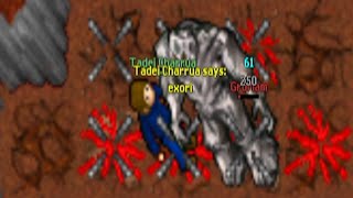 EXP First Grorlam on the Server Another Team was Late Danera 2006  RL Tibia 76 Tadei Charrua [upl. by Mikihisa]