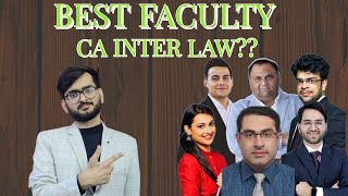 BEST FACULTY CA INTER LAW [upl. by Balthazar]