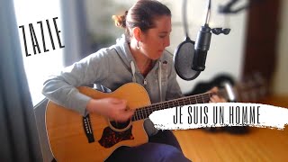 Je suis un homme  Zazie  cover guitare acoustique  tablature [upl. by Asin]