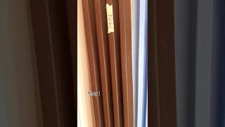 DIY Fluted Panel  WPC Design Build Renovate Finish Furnish construction home woodpanel [upl. by Ruomyes241]