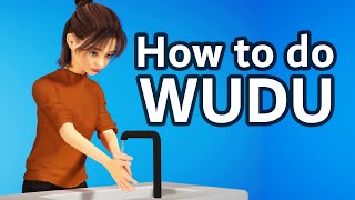 How to do wudu women ablution  Step by Step [upl. by Sucramed]