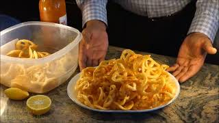 Crispy Fried Mexican Wheat Wheels Easy Chicharrones De Harina Recipe [upl. by Vtehsta]