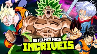 Os MELHORES Filmes de DRAGON BALL 🐉🔥🗡️ [upl. by Rosalinde]