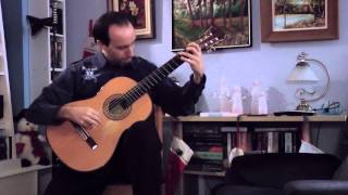 Leo Brouwer  Études Simples No 1  5  9  Guitare  François Plante [upl. by Oralie]